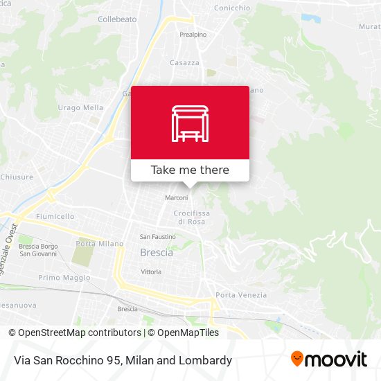 Via San Rocchino 95 map