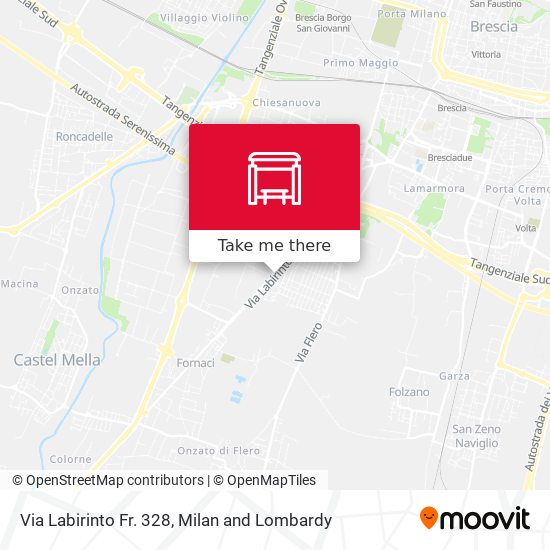 Via Labirinto Fr. 328 map