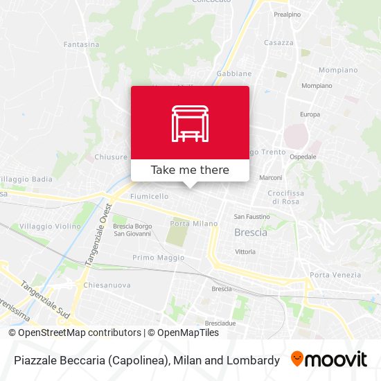 Piazzale Beccaria (Capolinea) map