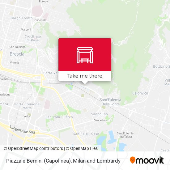Piazzale Bernini (Capolinea) map