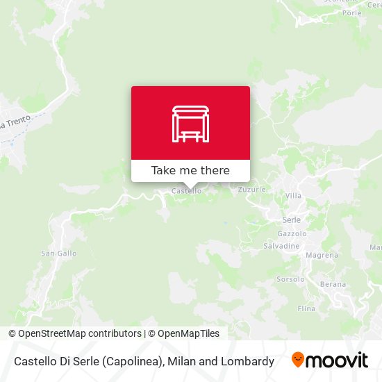 Castello Di Serle (Capolinea) map