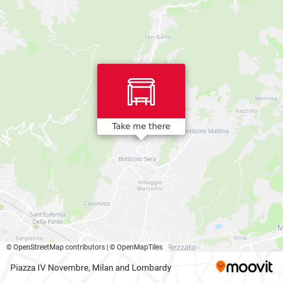Piazza IV Novembre map
