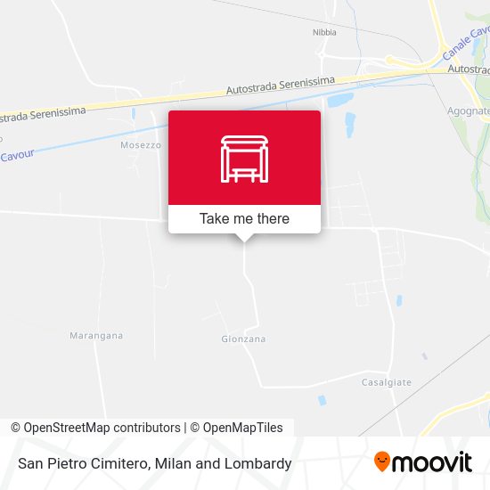 San Pietro Cimitero map