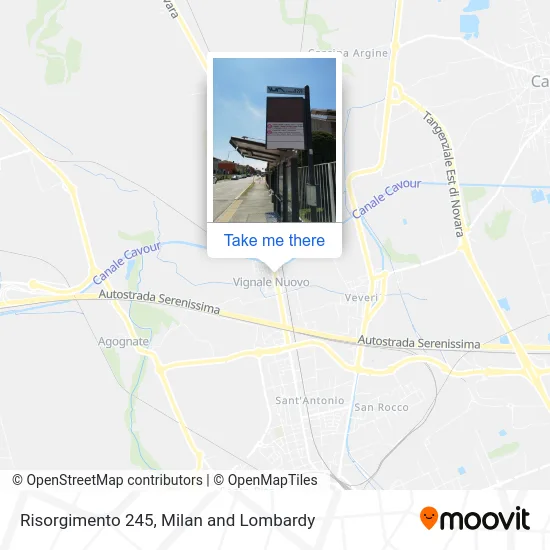 Risorgimento 245 map