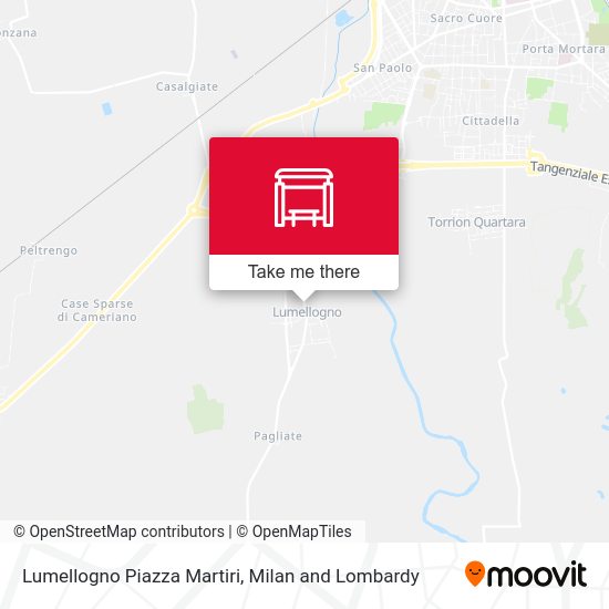 Lumellogno Piazza Martiri map