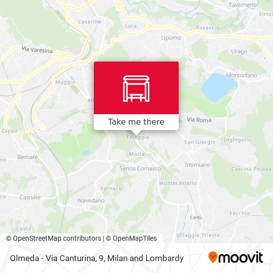 Olmeda - Via Canturina, 9 map