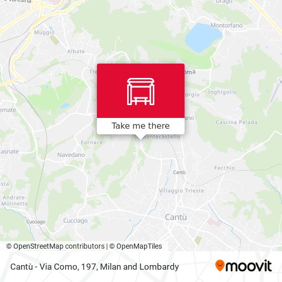Cantù - Via Como, 197 map