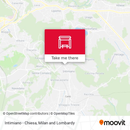 Intimiano - Chiesa map