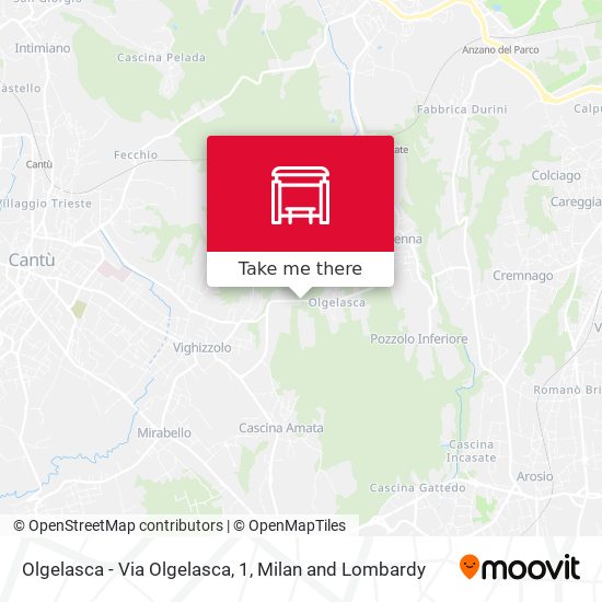 Olgelasca - Via Olgelasca, 1 map