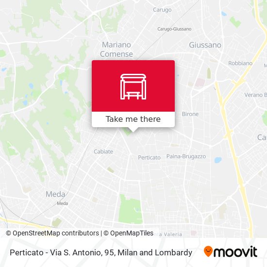 Perticato - Via S. Antonio, 95 map