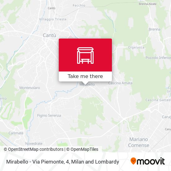 Mirabello - Via Piemonte, 4 map