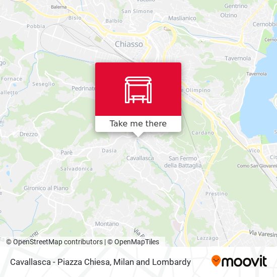 Cavallasca - Piazza Chiesa map