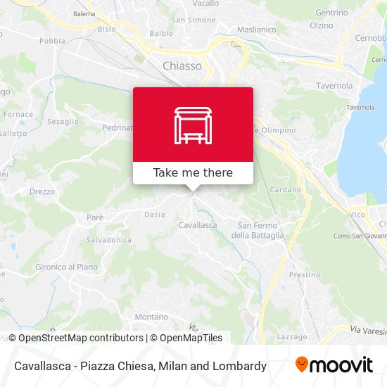 Cavallasca - Piazza Chiesa map