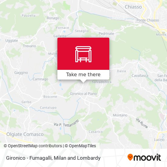 Gironico - Fumagalli map
