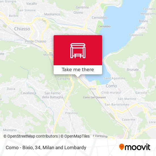 Como - Bixio, 34 map