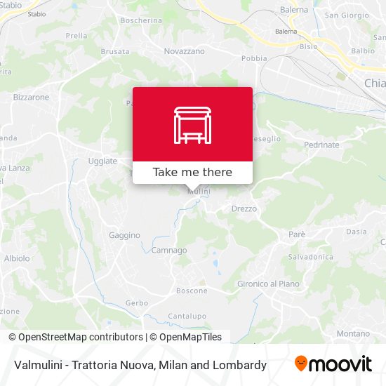 Valmulini - Trattoria Nuova map
