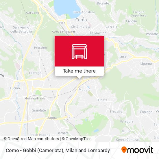 Como - Gobbi (Camerlata) map