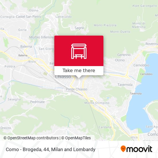Como - Brogeda, 44 map