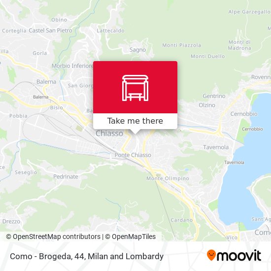 Como - Brogeda, 44 map