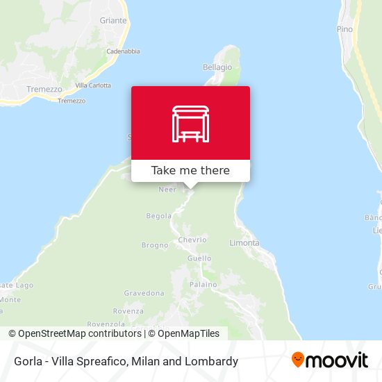 Gorla - Villa Spreafico map