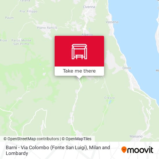 Barni - Via Colombo (Fonte San Luigi) map