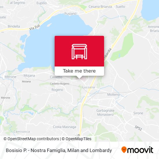 Bosisio P. - Nostra Famiglia map