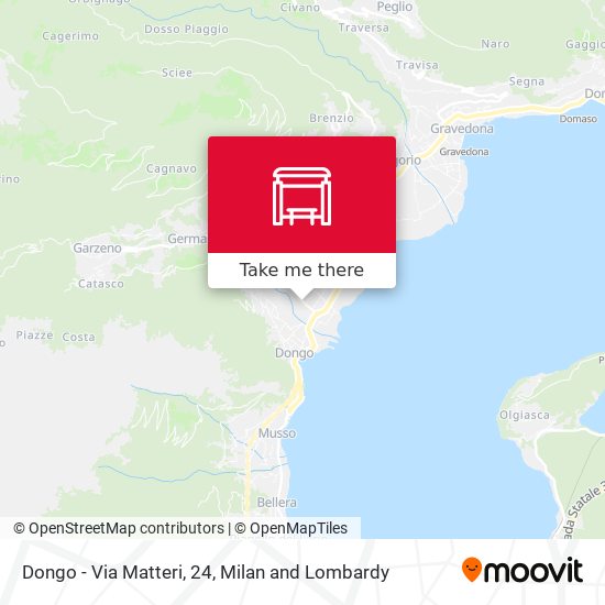 Dongo - Via Matteri, 24 map