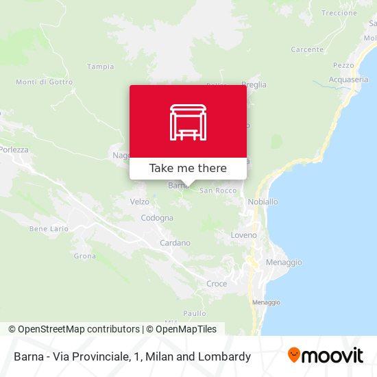 Barna - Via Provinciale, 1 map