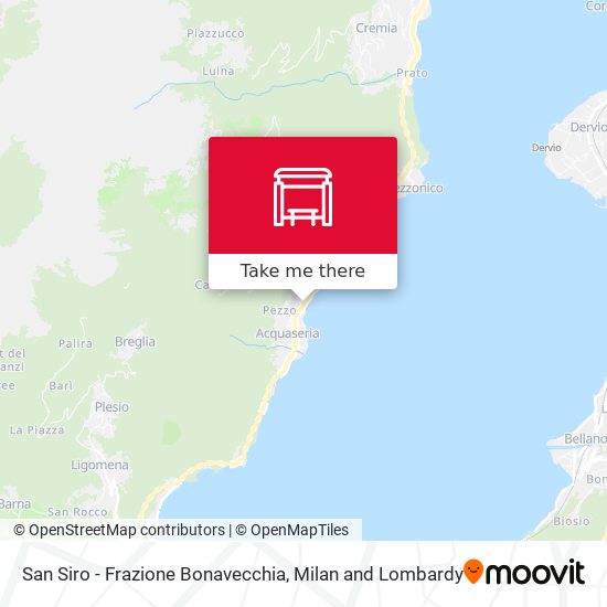San Siro - Frazione Bonavecchia map
