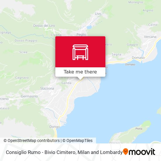 Consiglio Rumo - Bivio Cimitero map