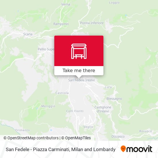 San Fedele - Piazza Carminati map