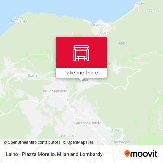 Laino - Piazza Morelio map