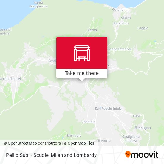 Pellio Sup. - Scuole map