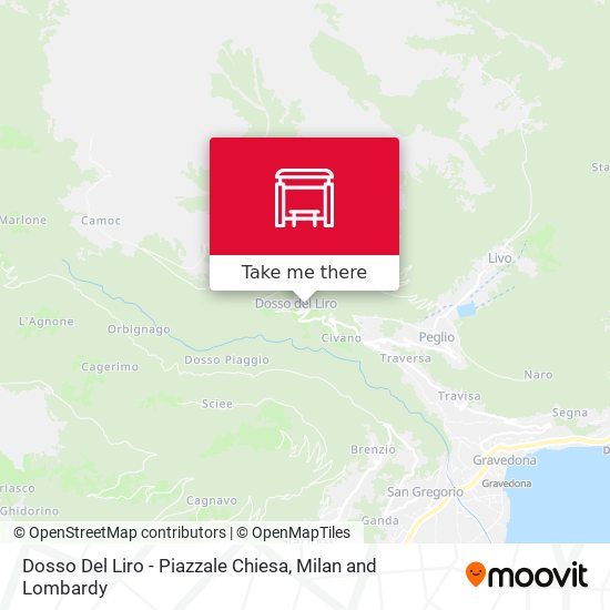 Dosso Del Liro - Piazzale Chiesa map