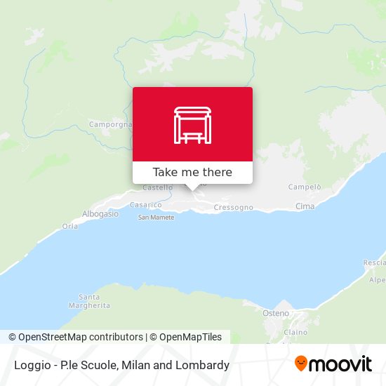 Loggio - P.le Scuole map