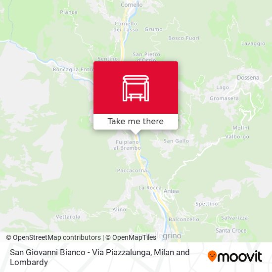 San Giovanni Bianco - Via Piazzalunga map