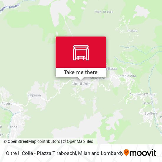 Oltre Il Colle - Piazza Tiraboschi map