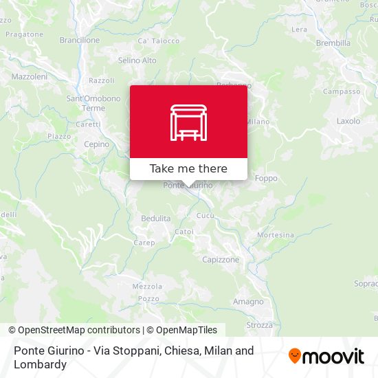 Ponte Giurino - Via Stoppani, Chiesa map