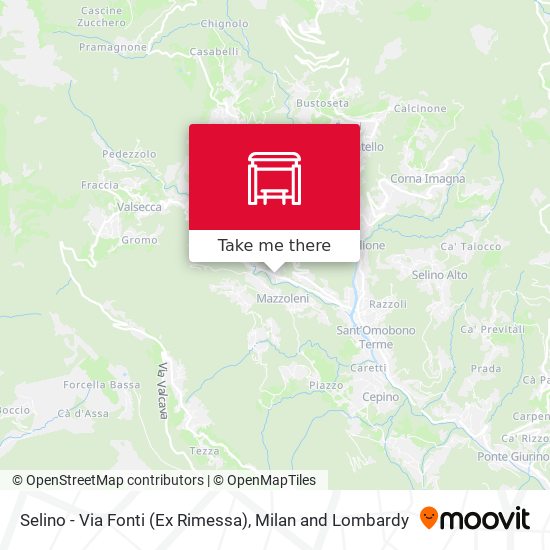 Selino - Via Fonti (Ex Rimessa) map