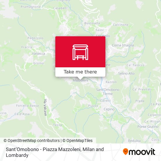 Sant'Omobono - Piazza Mazzoleni map