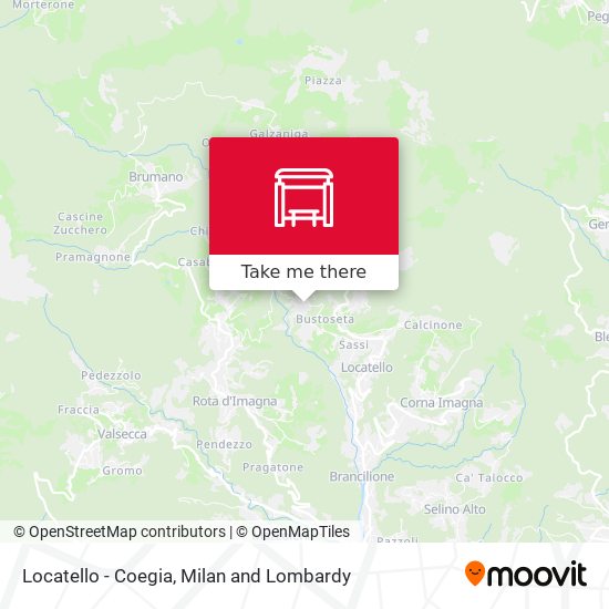 Locatello - Coegia map