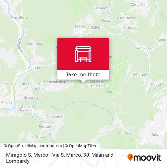 Miragolo S. Marco - Via S. Marco, 30 map