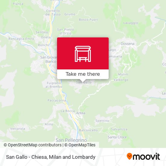 San Gallo - Chiesa map