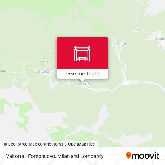 Valtorta - Fornonuovo map