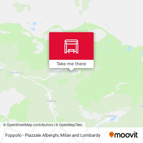 Foppolo - Piazzale Alberghi map