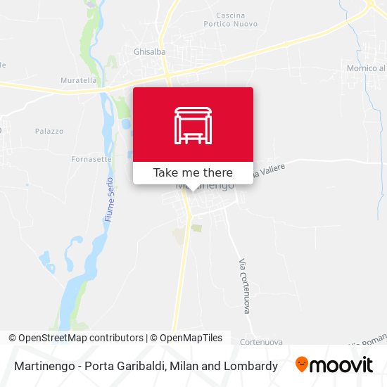 Martinengo - Porta Garibaldi map