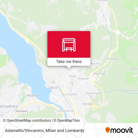 Adamello/Vincanino map