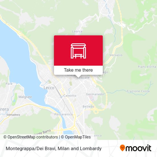Montegrappa/Dei Bravi map