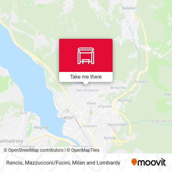 Rancio, Mazzucconi/Fucini map