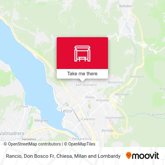 Rancio, Don Bosco Near Church map